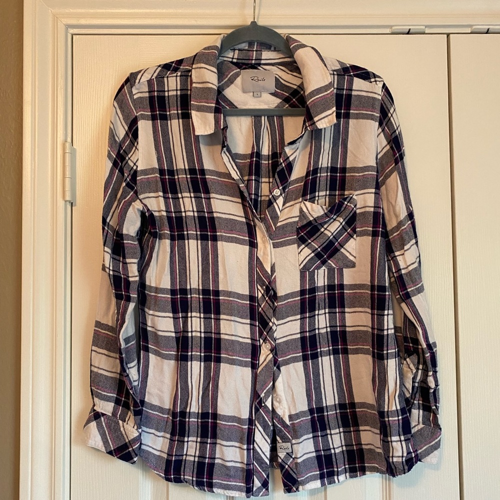 Rails Flannel Button Down
